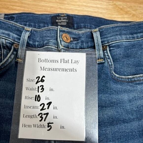 Citizens of Humanity Rocket Ankle High Rise Skinny Jeans Women's 2 Dark Wash - Picture 11 of 11